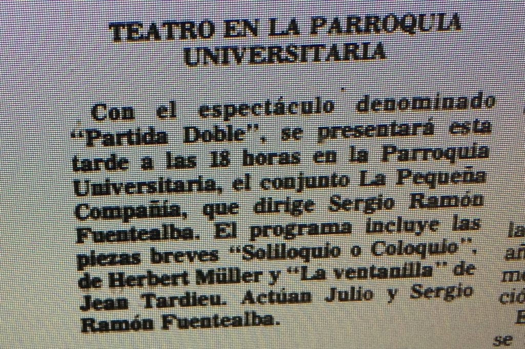1982 - Partida Doble - El Sur 05 de junio