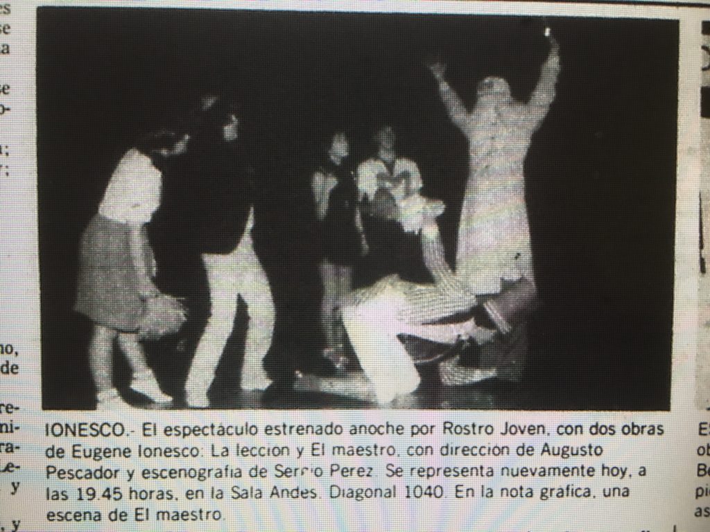 1983 - Rostro joven - El Sur 20 de noviembre