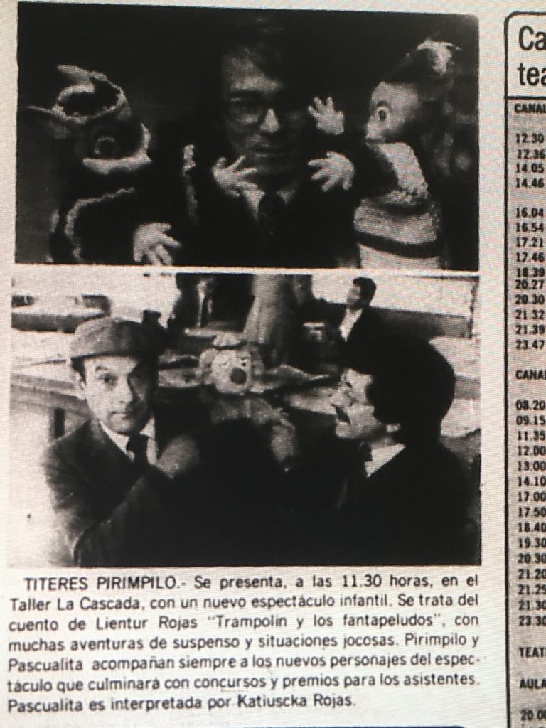 1983 - Trampolín y los Fantapeludos - El Sur 17 de abril