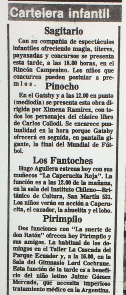 1986 - La Caperucita Roja