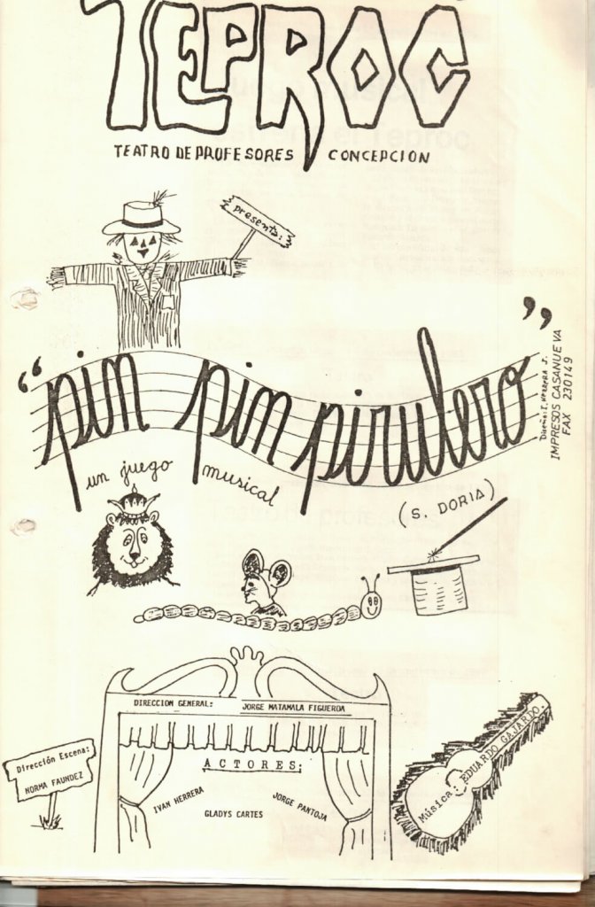 1989 - Pin pin pirulero - Gentileza del Colegio de Profesores
