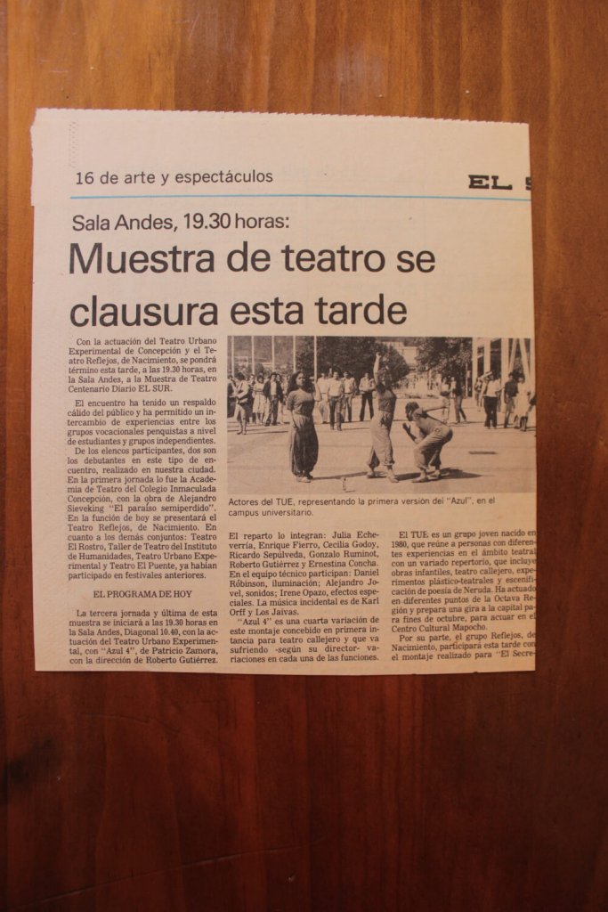 1982 - Azul 4 - El Sur - Gentileza de Juan Bravo