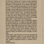 1982 - Las Brutas - Interior presentación - Gentileza de Compañía de Teatro El Rostro