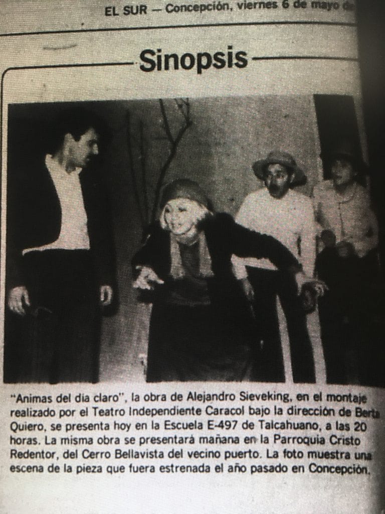 1983 - Ánimas de día claro - El Sur 6 de mayo