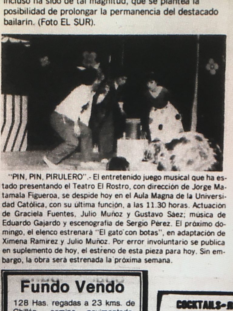 1983 - Pin pin pirulero - El Sur 17 de abril