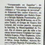 1986 - Veraneando en zapallar - Un amigo de juventud - El Sur 01 de octubre