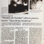 1987 - Retablo de Yumbel - El Sur 13 de febrero
