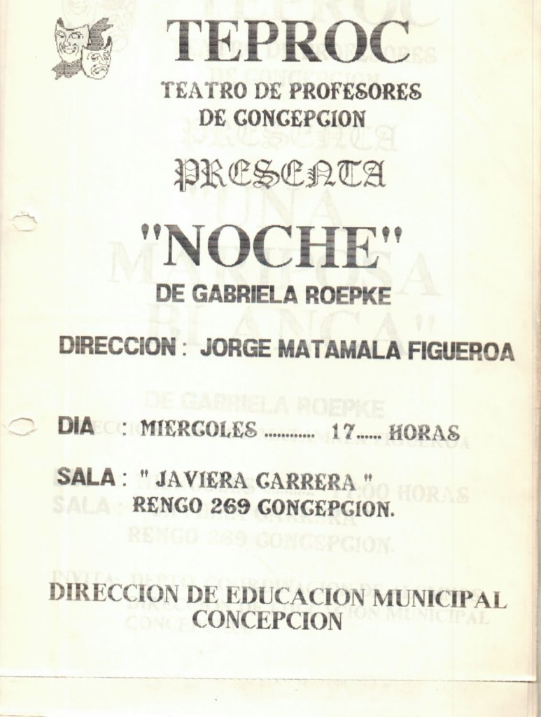 1989 - Noche - Gentileza del Colegio de Profesores